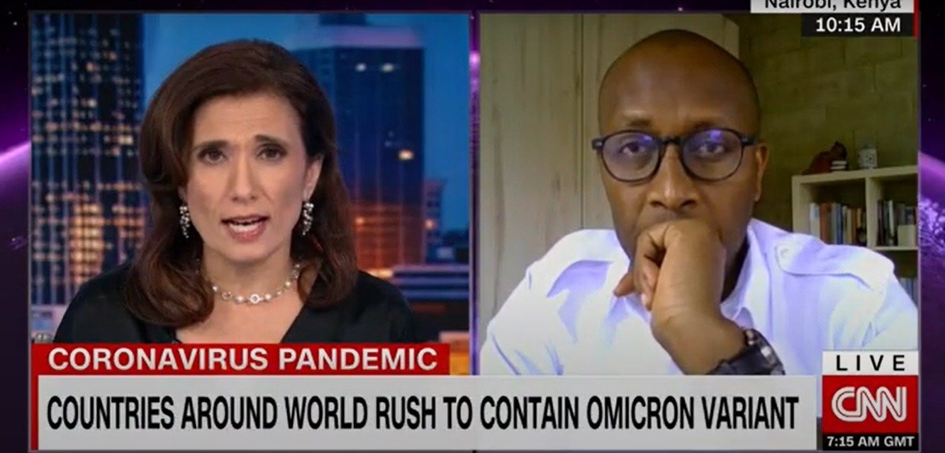Dr. Githinji Gitahi speaking with CNN’s Paula Newton on the new Omicron Variant